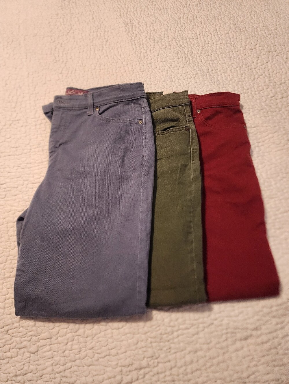 Set Of 3 Gloria Vanderbilt Amanda Jeans 8P
